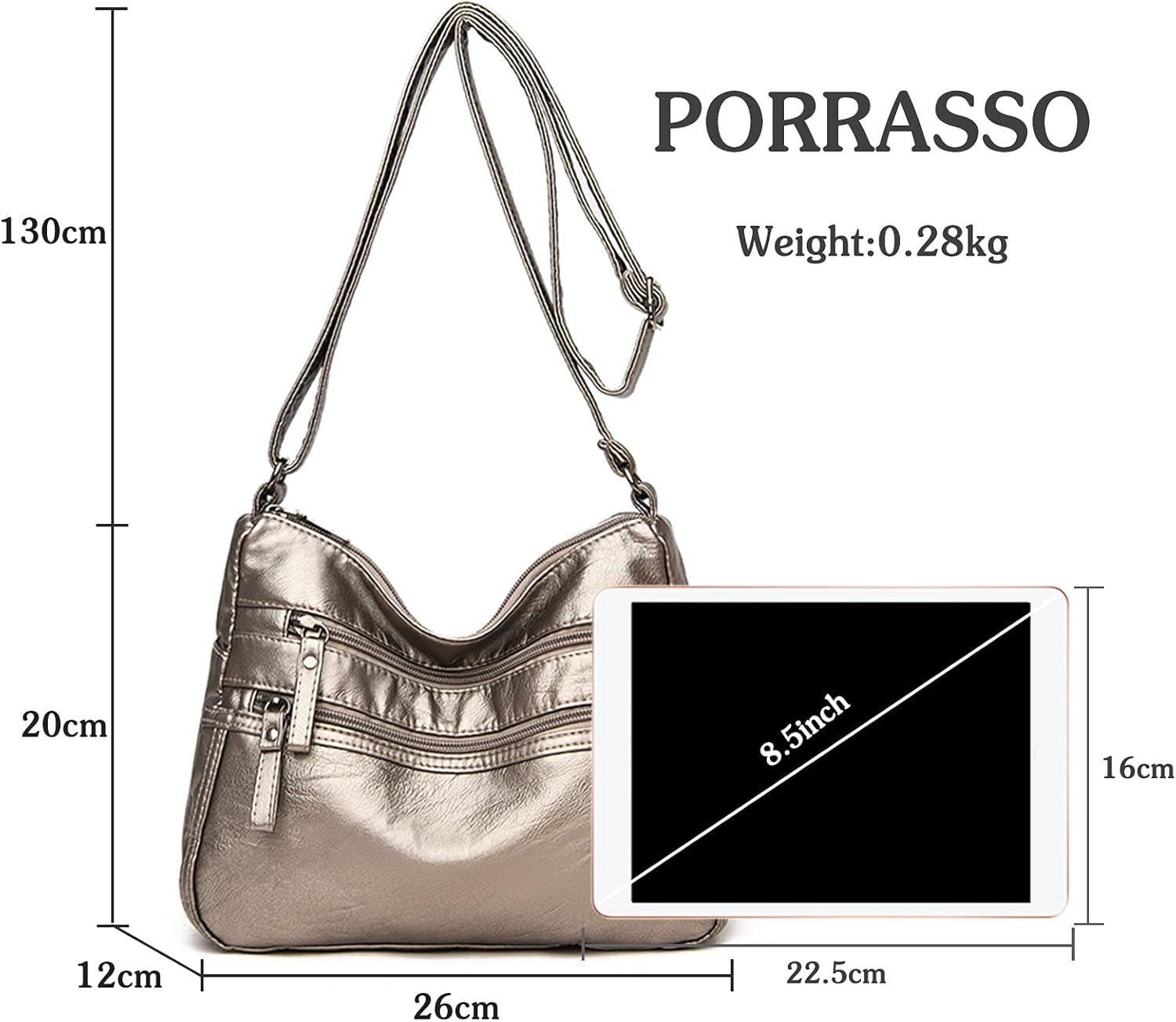 Lila | Stylish and Secure Anti-Theft Crossbody Organizer Bag 6