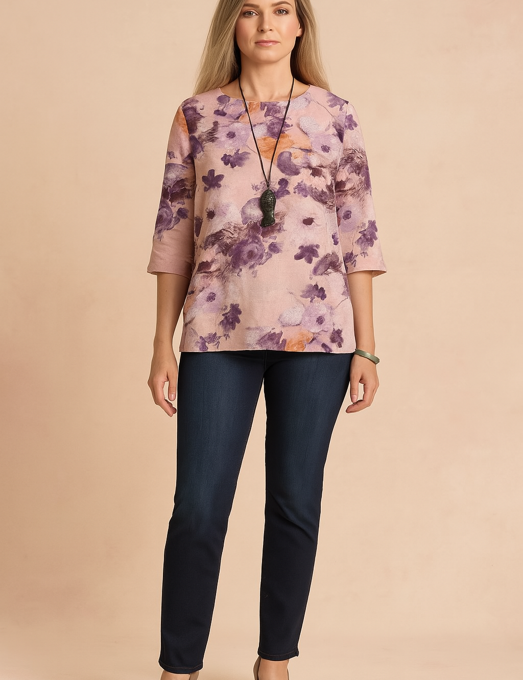 Lilia | Floral loose-fitting blouse 0