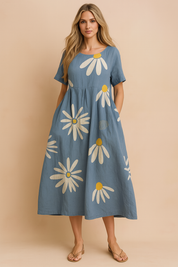 Lottie | Flowy Floral Boho Dress 8