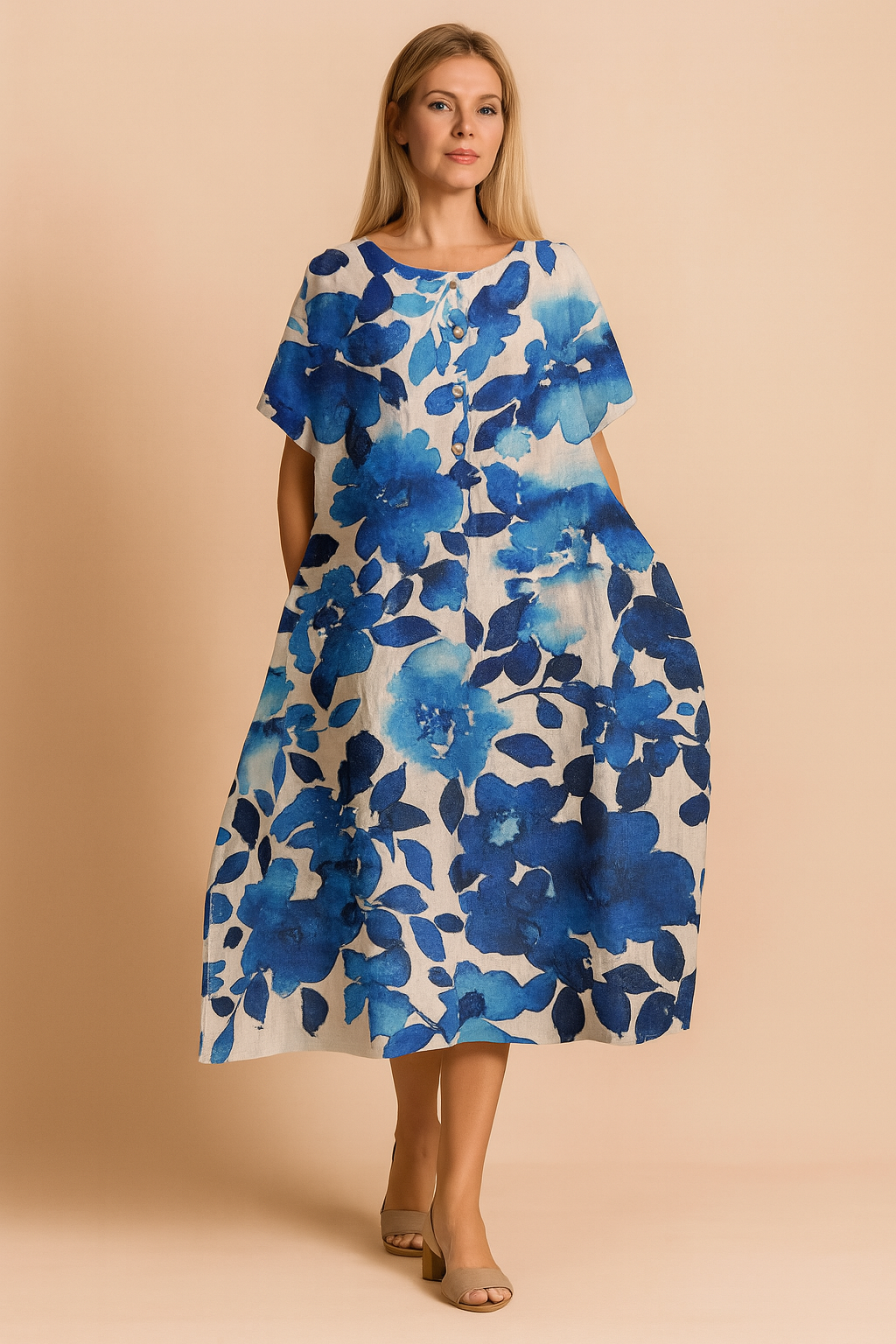 Lottie | Flowy Floral Boho Dress 9