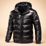 Lucian | Men's Quilted Hooded Jacket – Modern Urban Winter Style 4