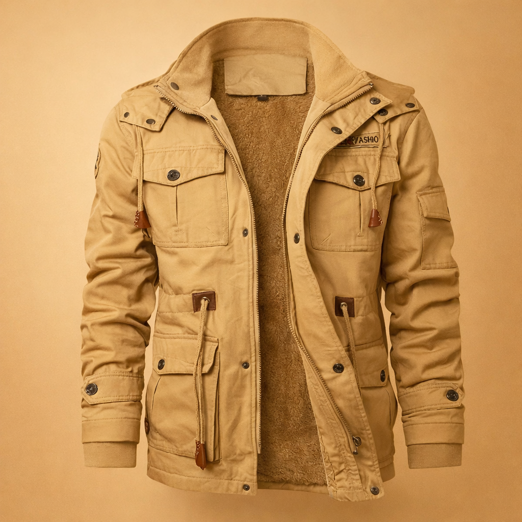 Lucjan | Men's urban-cut jacket with a functional design 4