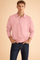 Łukasz | Modern, smooth men's long-sleeved polo shirt 1