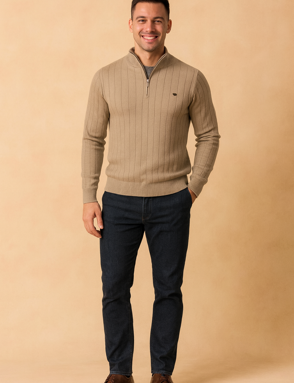 Lukjan | Zipper Sweater with a Sophisticated Style 3