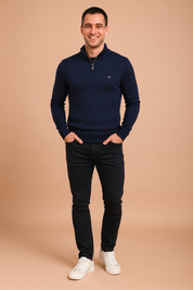 Lukjan | Zipper Sweater with a Sophisticated Style 4