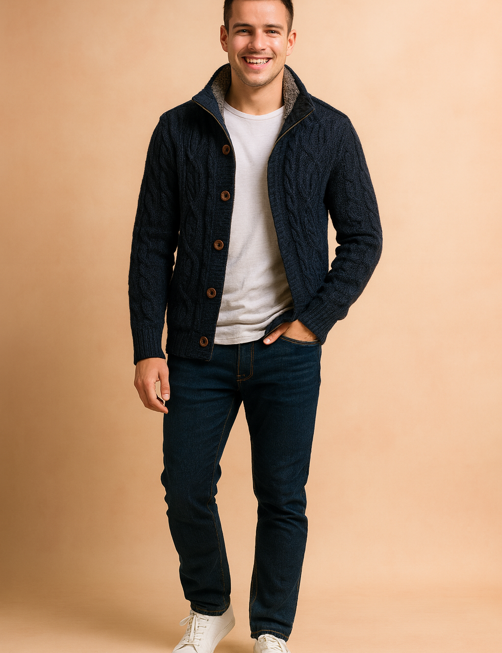 Lutwin | Classic Cardigan for Cold Days 1