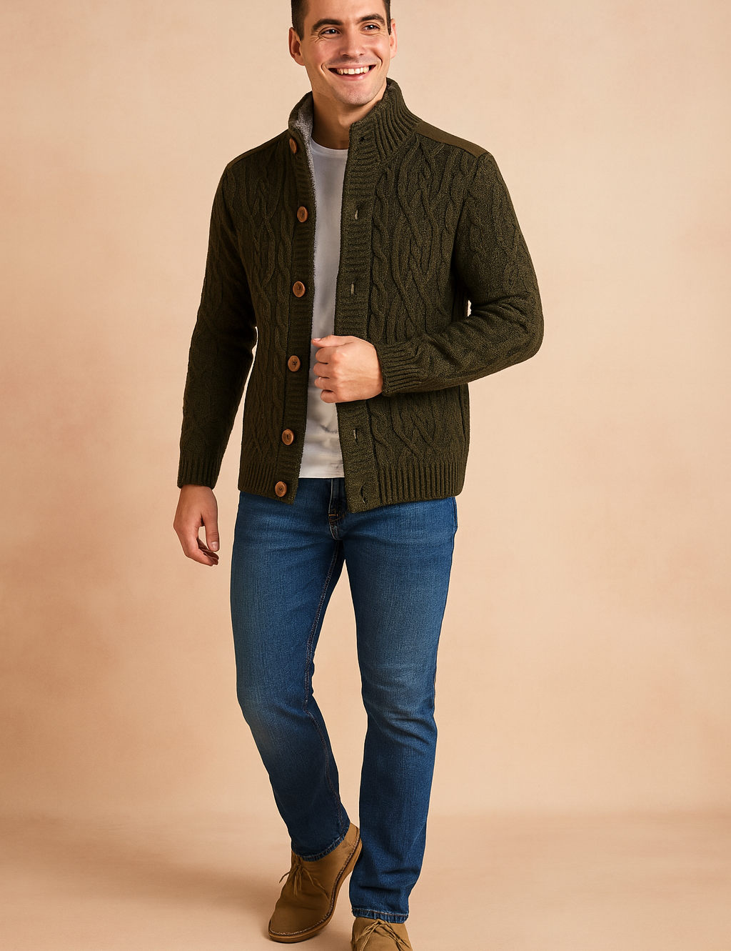 Lutwin | Classic Cardigan for Cold Days 2