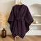Luxurious poncho - windproof scarf coat 9