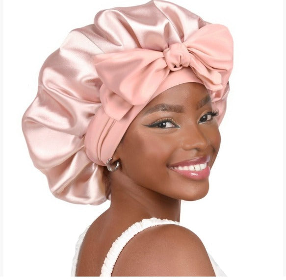 Luxury Silk Nightcap | The ultimate solution for hair protection - Zerah 4