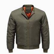 Luxury pilot bomber jacket 2