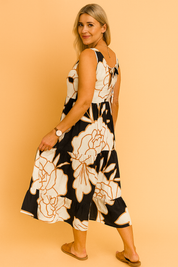 MARY | Elegant Floral Women's Dress 1