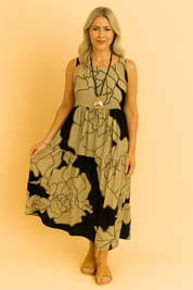 MARY | Elegant Floral Women's Dress 3