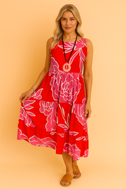 MARY | Elegant Floral Women's Dress 4