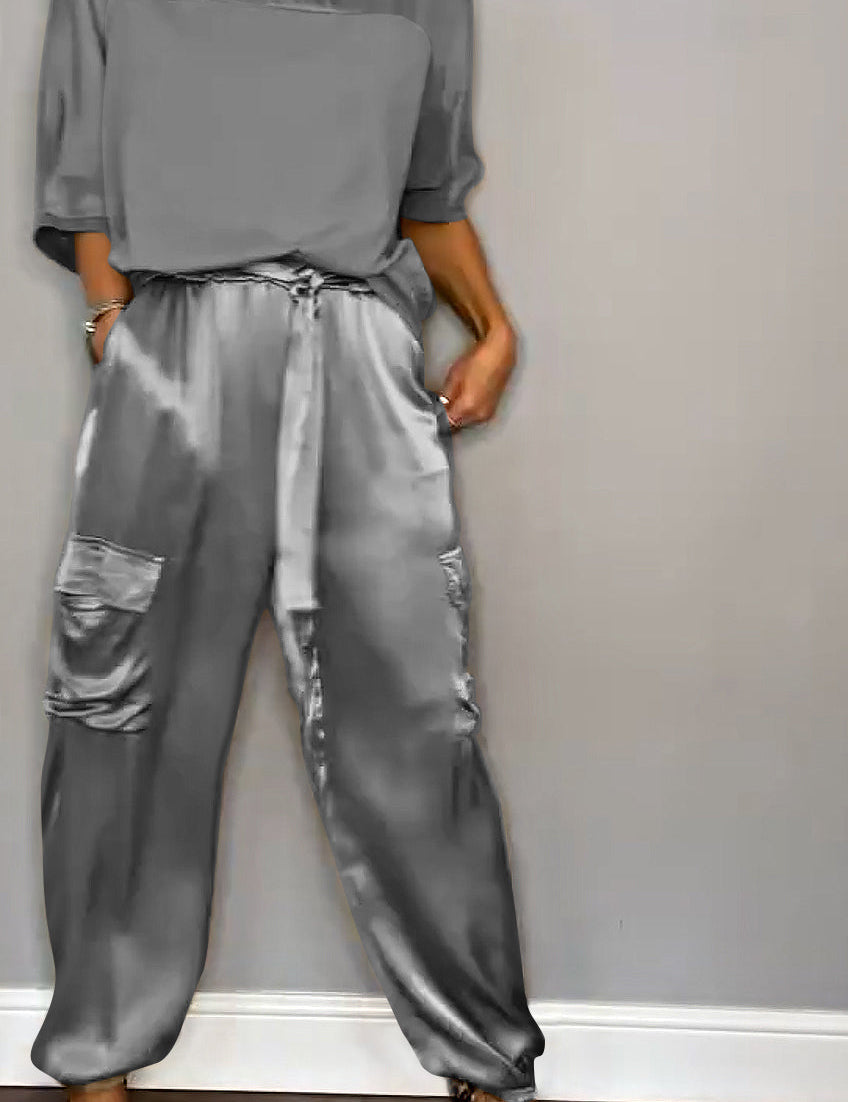 MIA | Women Suit Two Piece Satin 1