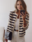 MYLAH | Elegant Striped Cardigan 0