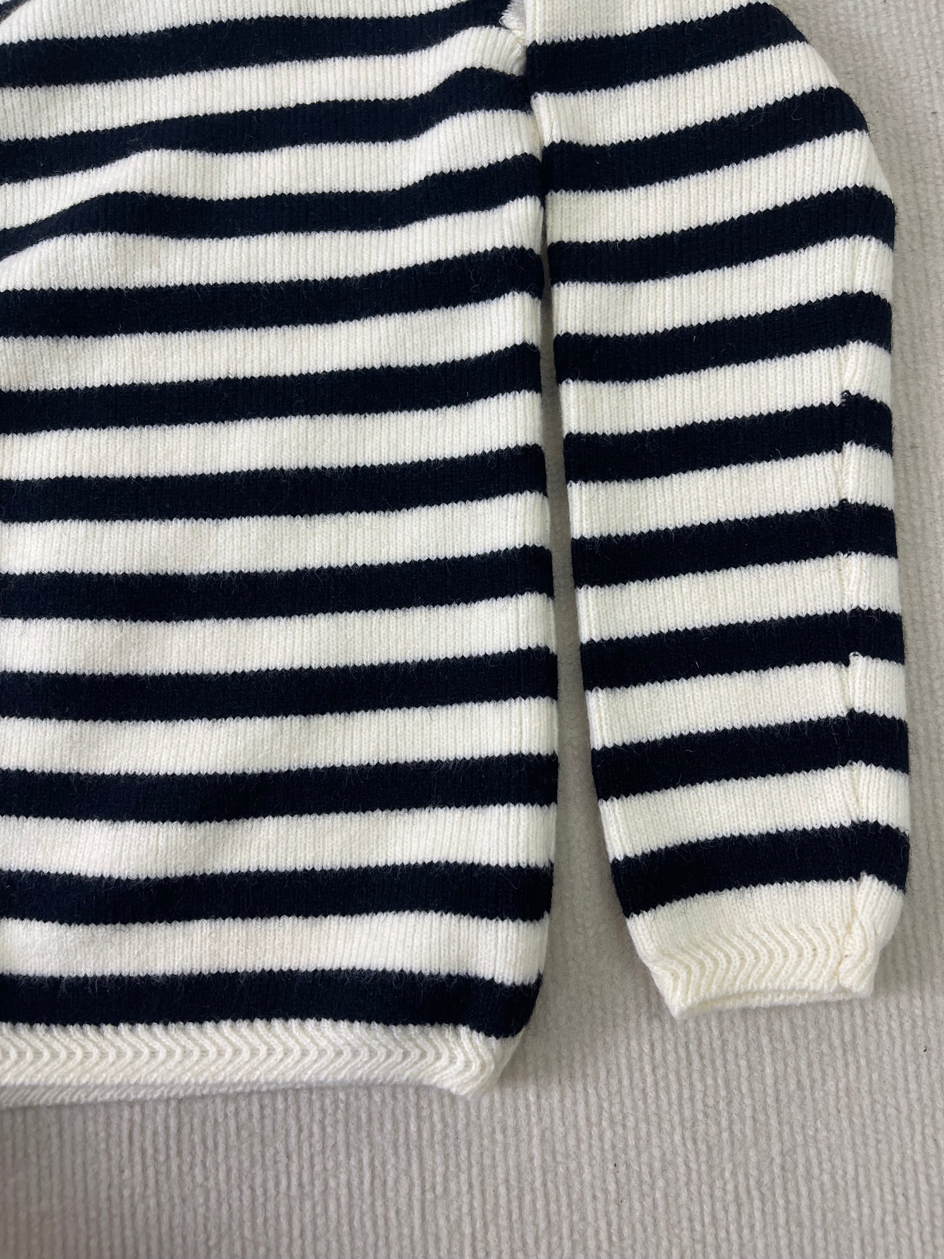 MYLAH | Elegant Striped Cardigan 8