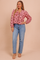 Macey | Stylish floral long sleeve blouse 0