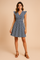 Madison | Stylish Knee-Length Striped Dress 0