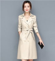 Maelysimim | Women's Elegant Trench Coat | Long 1