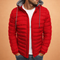 Maksymilian| Men's lightweight quilted jacket with a hood for everyday wear 7