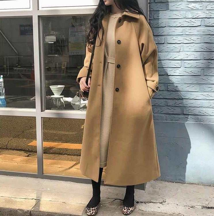 Malinam | Women's Long Trench Coat | Warm 0