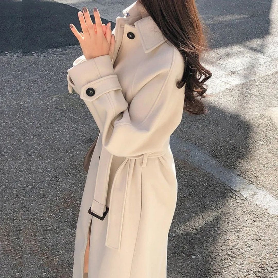 Malinam | Women's Long Trench Coat | Warm 2