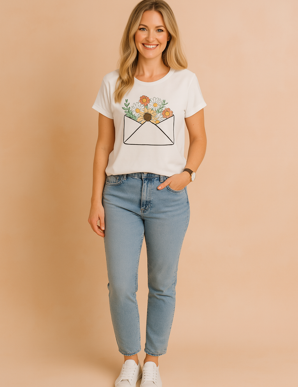 Margaret | Stylish T-shirt with print 1
