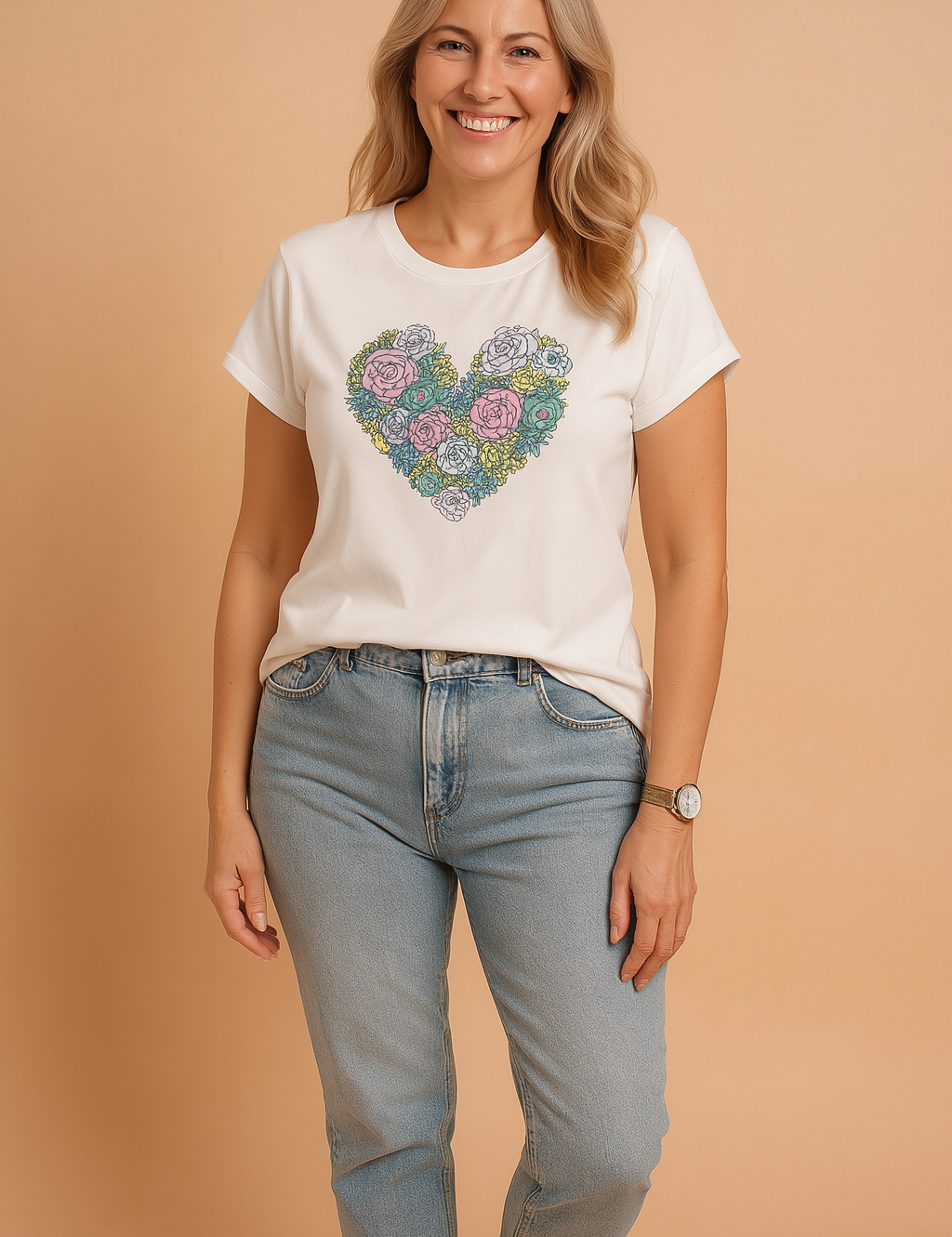 Margaret | Stylish T-shirt with print 2