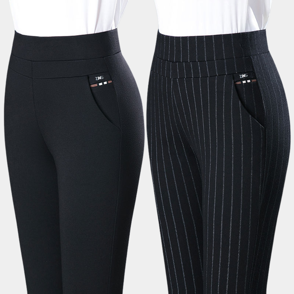 Marie | High Waisted Stretchable Pants 1