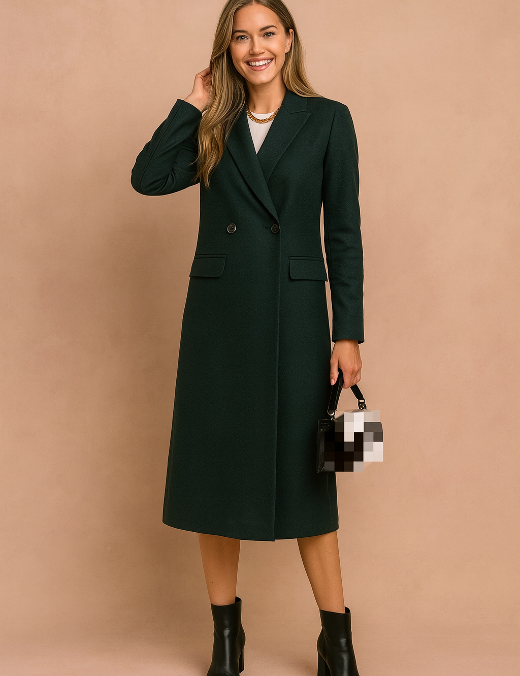 Marika | Classic double-breasted coat 4