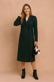 Marika | Classic double-breasted coat 4