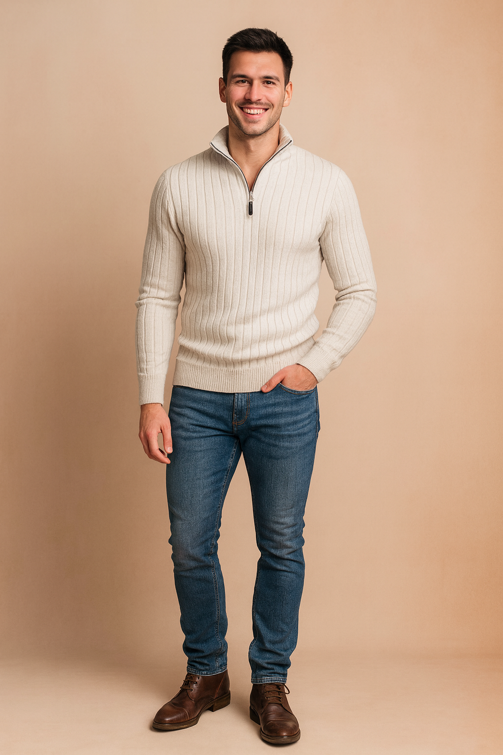 Mariusz | Half-zipper sweater 1