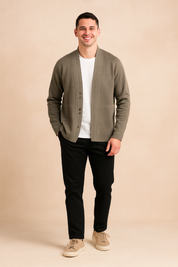 Mark | Split Front Cardigan 0