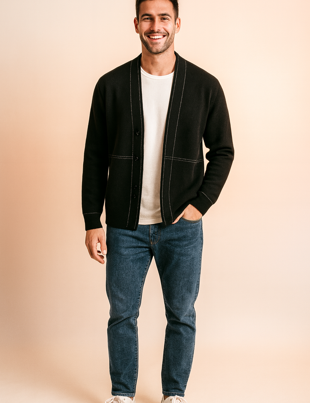 Mark | Split Front Cardigan 2