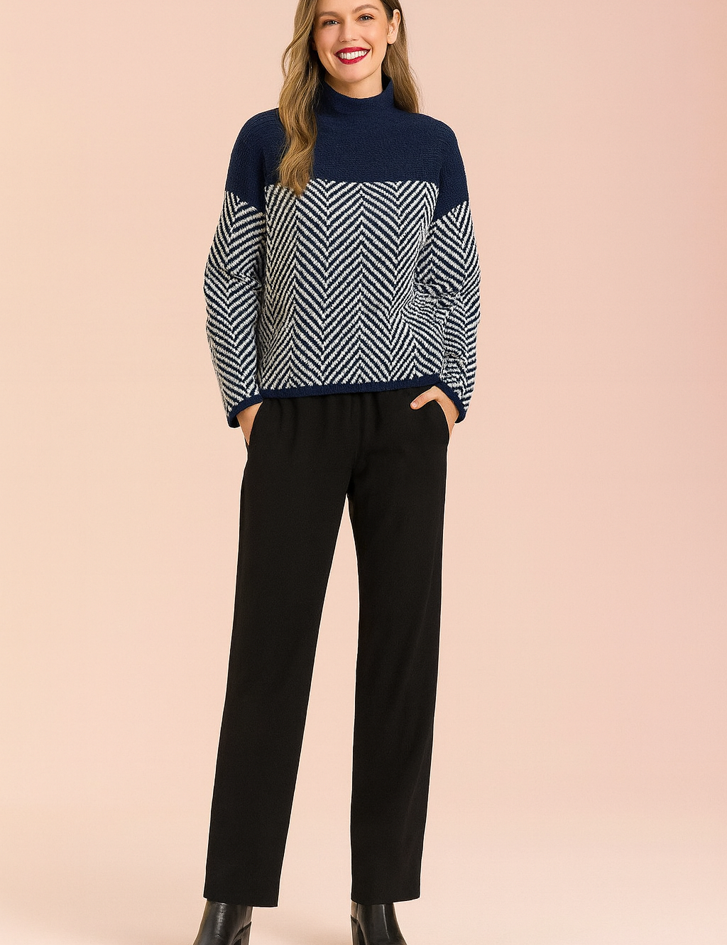 Martyna | High-neck sweater 0