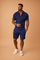 Mateusz | Men's two-piece summer polo and shorts set for everyday wear 3