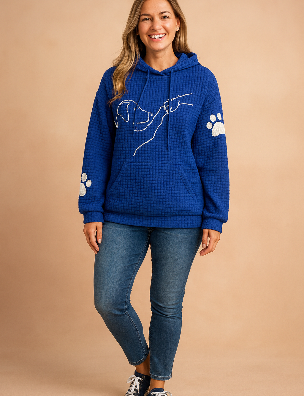 Max | Dog and Paws Sweatshirt for Animal Lovers 0