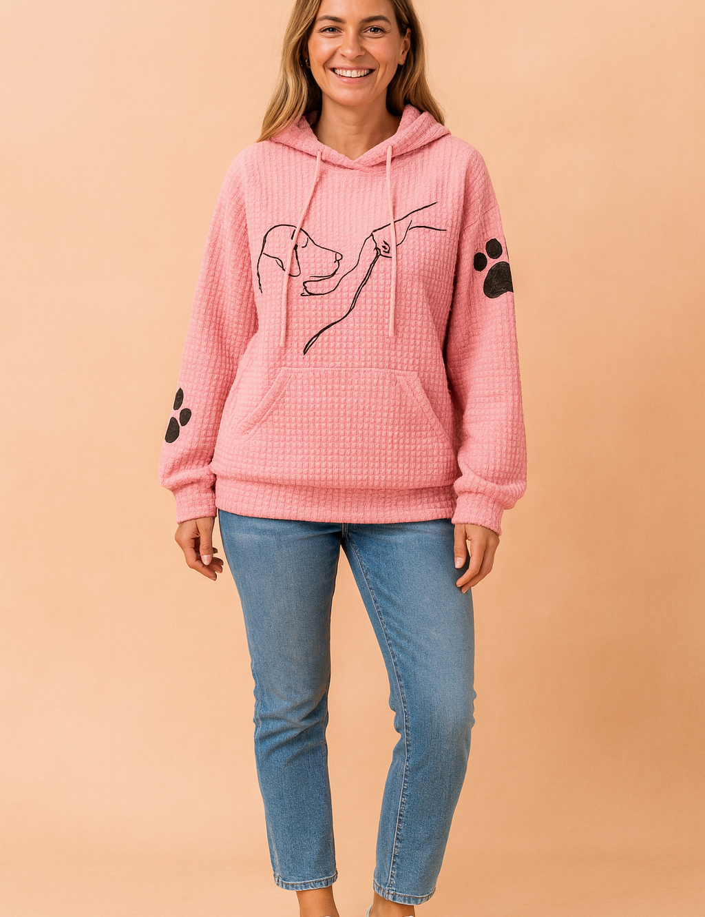 Max | Dog and Paws Sweatshirt for Animal Lovers 3