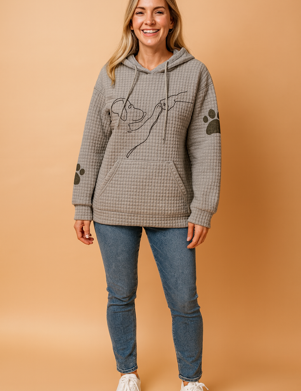 Max | Dog and Paws Sweatshirt for Animal Lovers 4