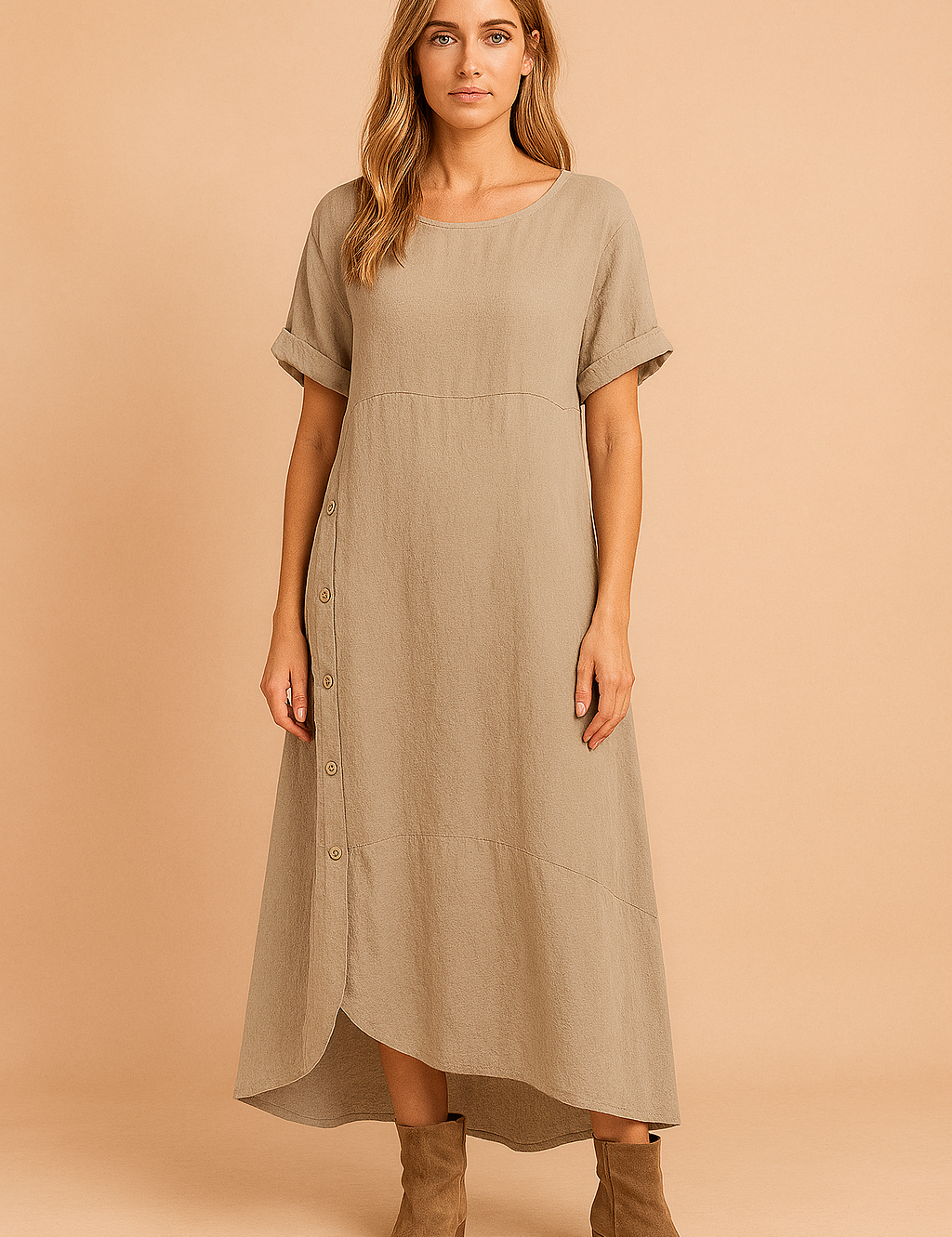 Meah | Loose Long Women's Oversized Blouse for Everyday Use 0