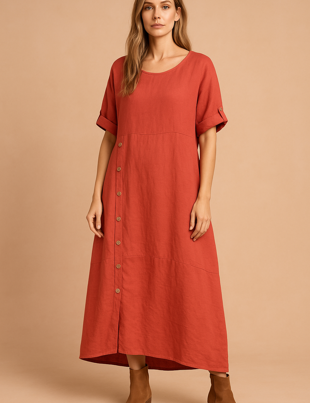 Meah | Loose Long Women's Oversized Blouse for Everyday Use 1