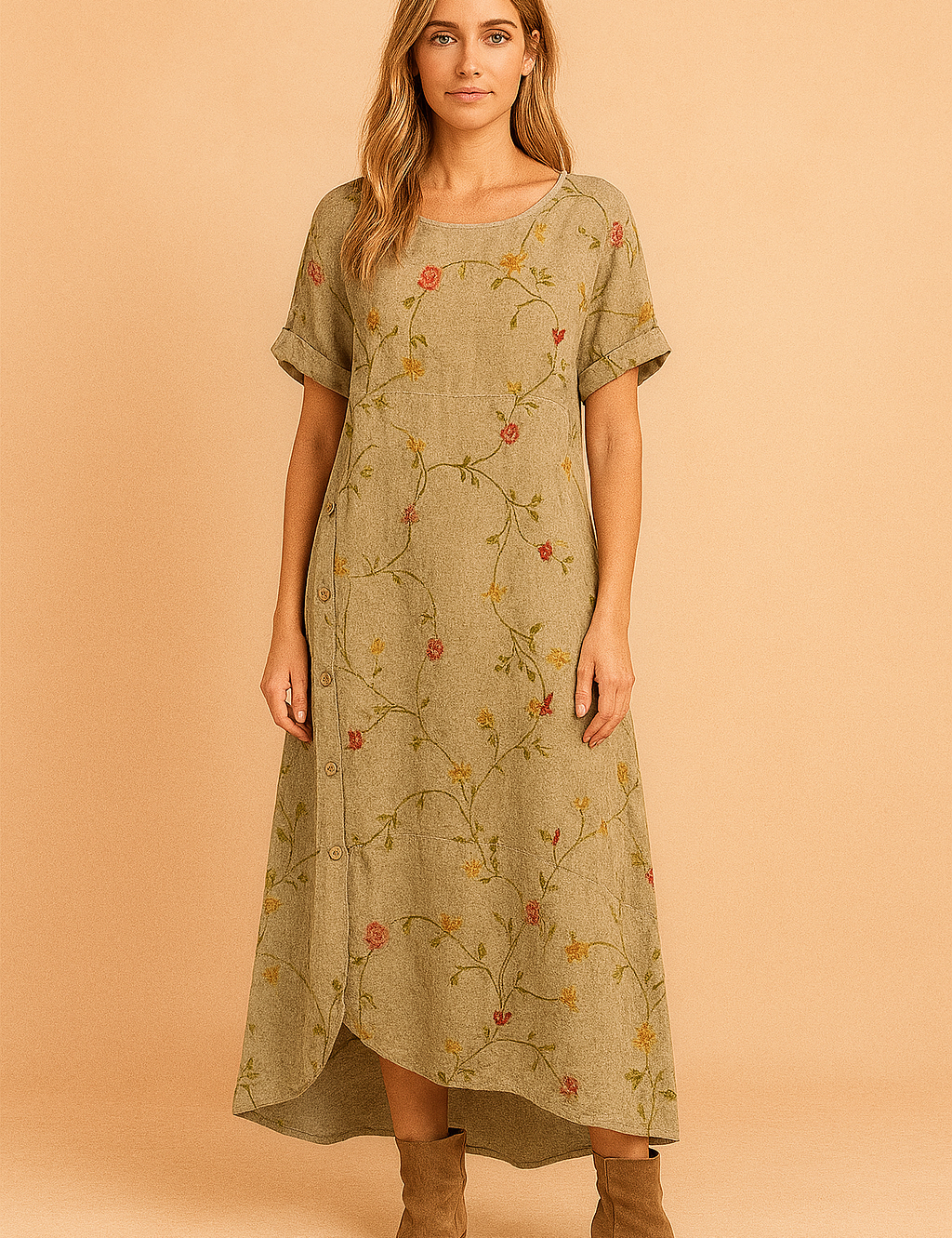 Meah | Loose Long Women's Oversized Blouse for Everyday Use 8