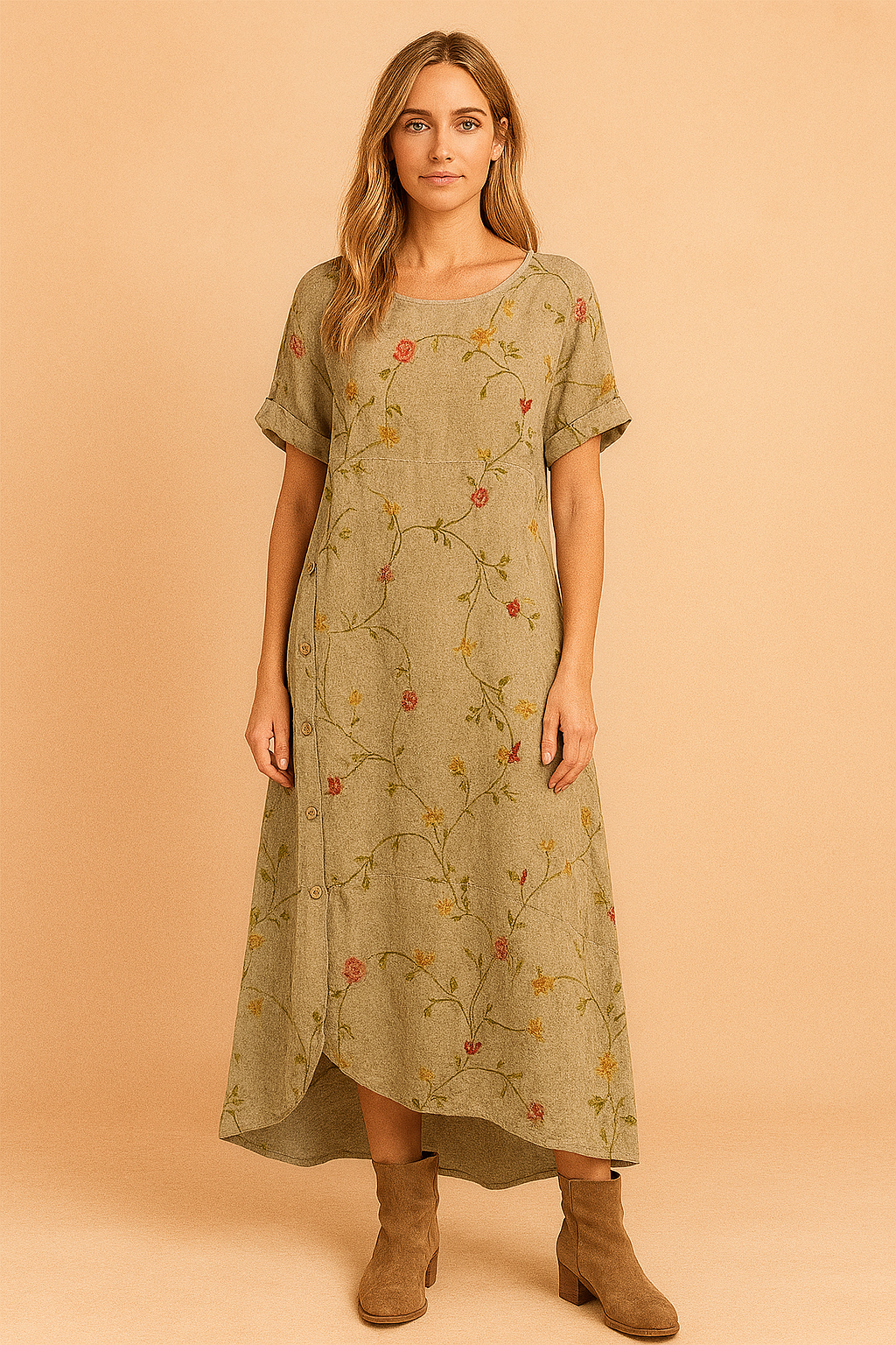 Meah | Loose Long Women's Oversized Blouse for Everyday Use 8