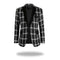 Men's Blazer Jacket Tailored Fit Checked Design for Casual and Formal Wear 1