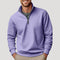 Men's Casual Quarter Zip Sweatshirt - Stylish and Comfortable Layering Piece for Everyday Wear 5