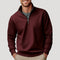 Men's Casual Quarter Zip Sweatshirt - Stylish and Comfortable Layering Piece for Everyday Wear 6
