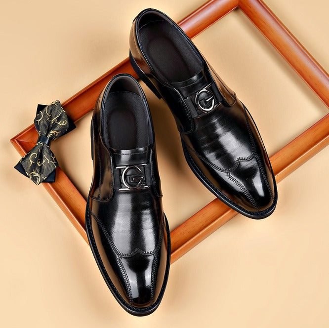 Men's Comfortable Leather Shoes Breathable Faux Leather 0