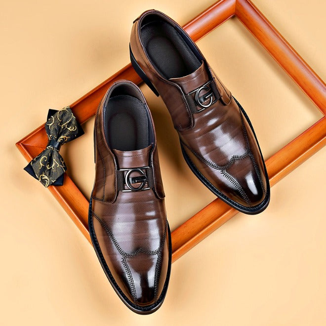 Men's Comfortable Leather Shoes Breathable Faux Leather 1