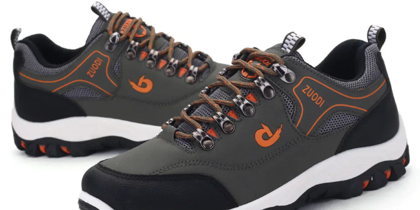 Men's Durable Hiking Shoes Comfortable Breathable Synthetic Leather 0