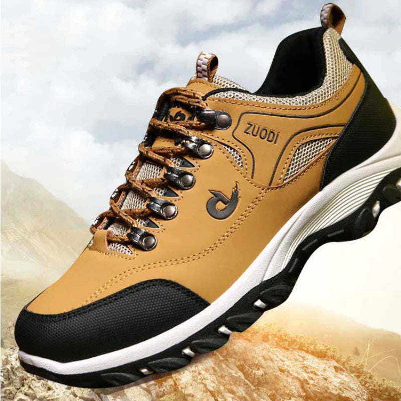 Men's Durable Hiking Shoes Comfortable Breathable Synthetic Leather 4